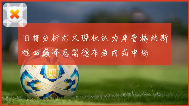 旧将分析尤文现状认为库普梅纳斯难回巅峰急需德布劳内式中场